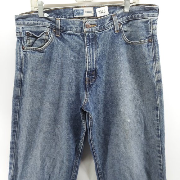 levis vintage signature straight leg jeans size 36 - Picture 3 of 13